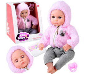 Dětská panenka 43 cm ZA4283