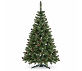 Aga Vánoční stromek Jedle s šiškami 220 cm