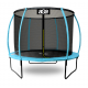 Aga SPORT EXCLUSIVE Trampolína 180 cm Světle modrá + ochranná síť