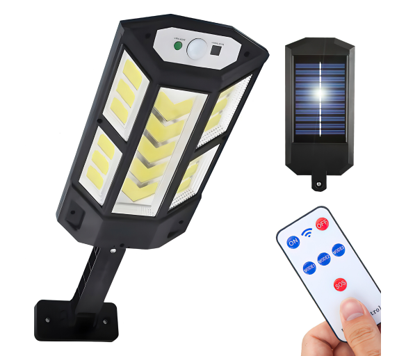 Dexxer Solární LED lampa se senzorem pohybu a soumraku