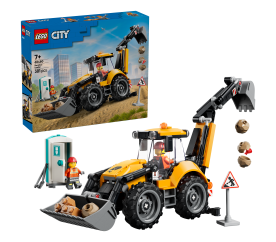 LEGO® City 60480 Žlutý nakladač s rypadlem