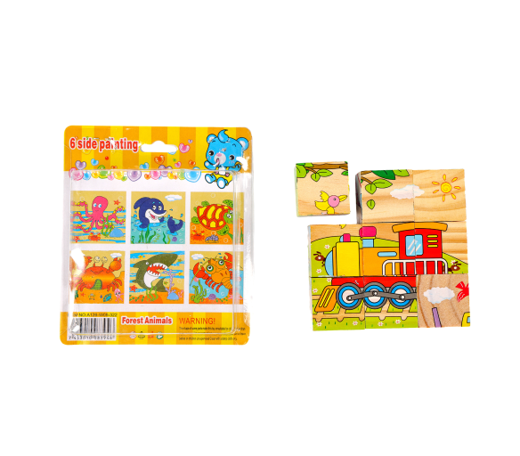 Aga Dřevěné kostky Dopravní prostředky