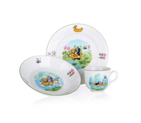 Dětská jídelní sada KRTEK, 3ks bANQUET - BANQUET