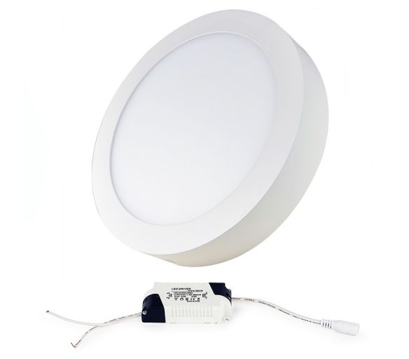 LED panel KRUHOVÝ BRGD0117 225x35mm přisazený - 18W - 230V - 1480Lm - teplá