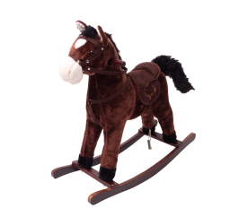 Aga4Kids Houpací koník Tmavě hnědý 2DZ063