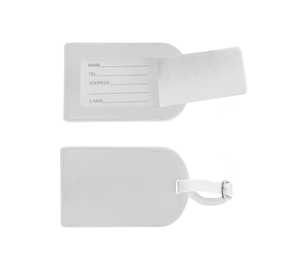 Aga Jmenovka na kufr Bílá