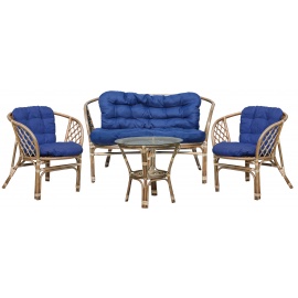 Aga Ratanová sestava BAHAMA Grey Dark Blue