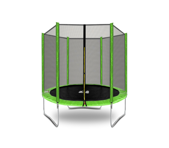 Aga SPORT TOP Trampolína 180 cm Světle zelená + ochranná síť