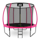 Aga SPORT EXCLUSIVE Trampolína 305 cm Růžová + ochranná síť + žebřík