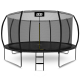 Aga SPORT EXCLUSIVE Trampolína 430 cm Černá + ochranná síť + žebřík