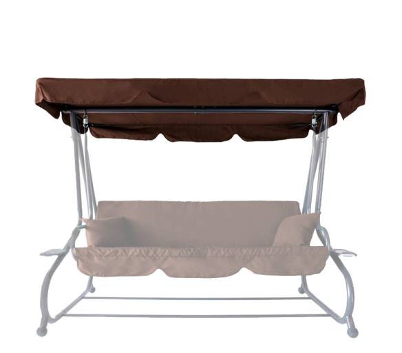 Aga Střecha na zahradní houpačku GRANDLUX Tmavě hnědá