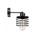 Nástěnná lampa - kinkiet - E27 - PRUŽINA - černá