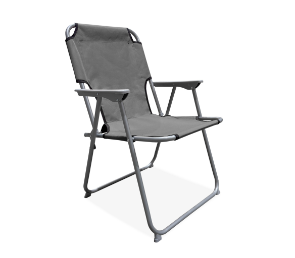 Linder Exclusiv Skládací křeslo PO2600DG Šedé