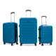 Aga Travel Sada cestovních kufrů MR4658 Tmavě Tyrkysová