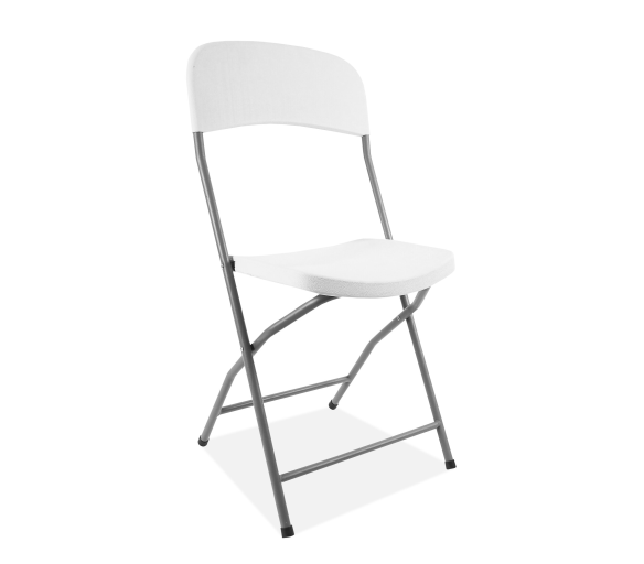 Aga Kempingová židlička Bílá 2DAZ392