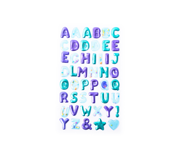 Aga4Kids Samolepící písmena DS8101MP