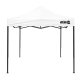 Aga Prodejní stánek bez bočnic 3×3 m Bílý