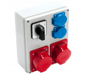 Elektrický rozvaděč 1x16/32A 2x250V