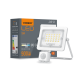 LED reflektor PIR - 10W - 900 lm - se senzorem pohybu