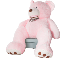 Aga4Kids Plyšový medvěd 250 cm Amigo Pink