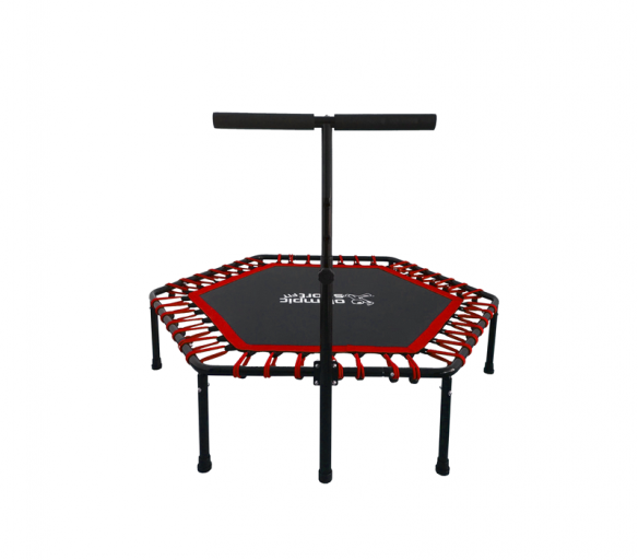 Olympic Sport Fit FITNESS Trampolína 130 cm Red + madlo