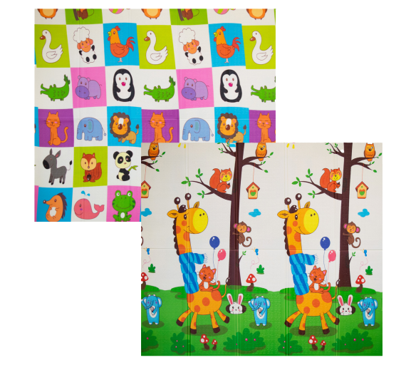 Aga4Kids Dětská skládací pěnová podložka 200x180 cm DS3017