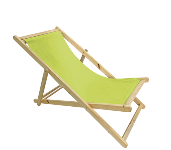 Linder Exclusiv Skládací křeslo STRAND MC4351 Lime Green