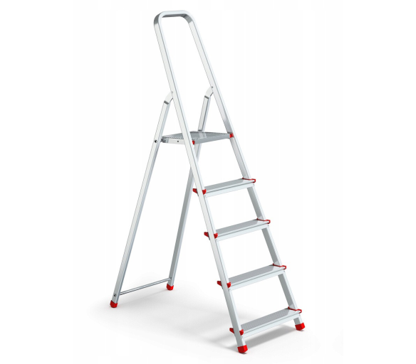 Higher Hliníkové jednostranné schůdky 1x5