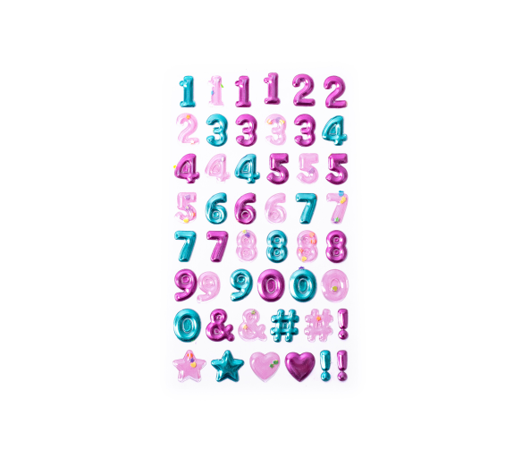 Aga4Kids Samolepící čísla DS8101RT