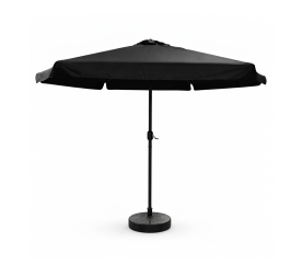 Aga Zahradní slunečník 300 cm MR2055 Černý