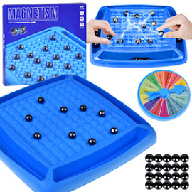 Magnetická Strategická Hra s Kuličkami a Kolem Štěstí pro Rodinu GR0763 univerzální