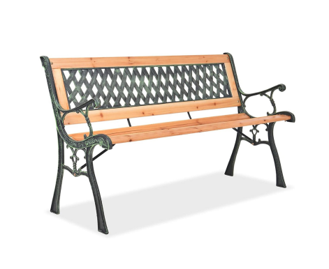 Aga Zahradní lavice 125x52x74 cm