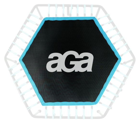 Aga Odrazová plocha k fitness trampolíně Light Blue