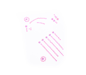 Aga4Kids Samolepící kamínky DS8113CH