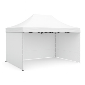 Aga Nůžkový stánek 3x4,5m Bílý