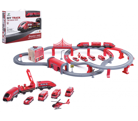 Aga4Kids Vláčkodráha Hasiči