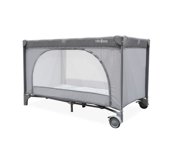 Aga4Kids Cestovní postýlka MR6669 Šedá
