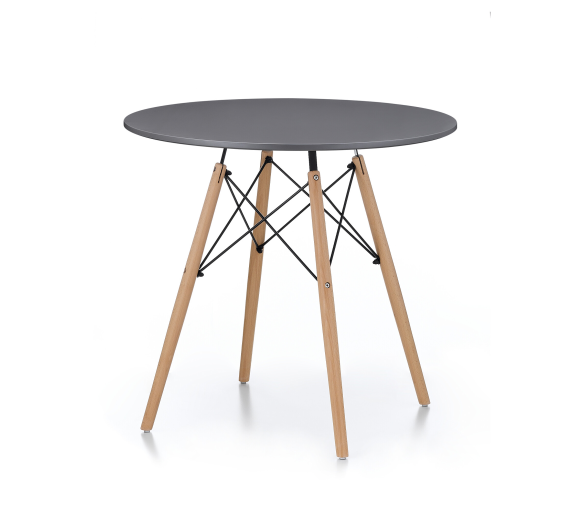 Aga Jídelní stůl 80 cm Šedý