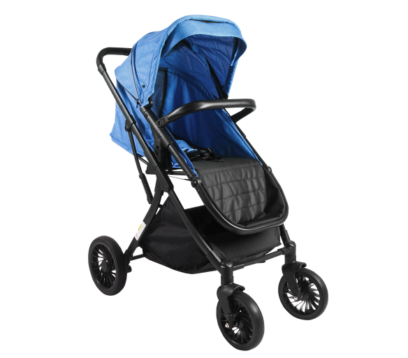 Aga Sportovní kočárek Černo/Modrý