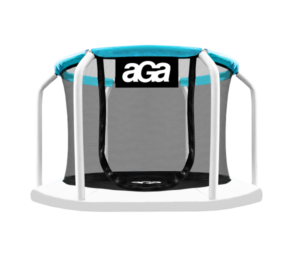 Aga Ochranná síť 150 cm na dětskou trampolínu Světle modrá