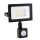 LED reflektor s čidlem PIR - 20W - 1400Lm - teplá bílá - 3000K - IP65