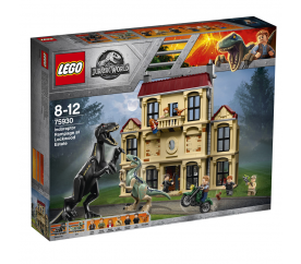 Lego Jurassic World Řádění Indoraptora v Lockwoo..