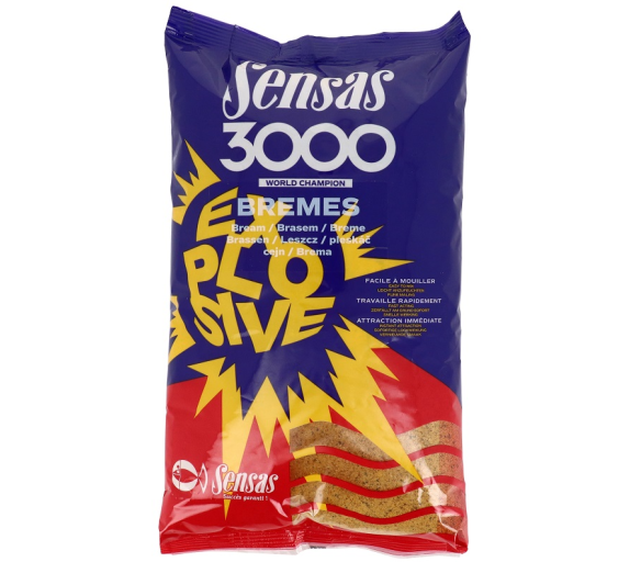 Sensas Krmítková směs 3000 Explosive Bremes 1kg