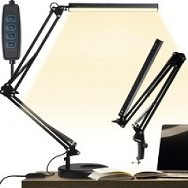 Stolní LED lampička 5,6 W černá Izoxis 19784
