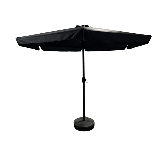 Aga Zahradní slunečník 300 cm MR2055 Černý