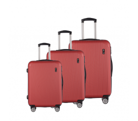 Aga Travel Sada cestovních kufrů MR4652 Červená