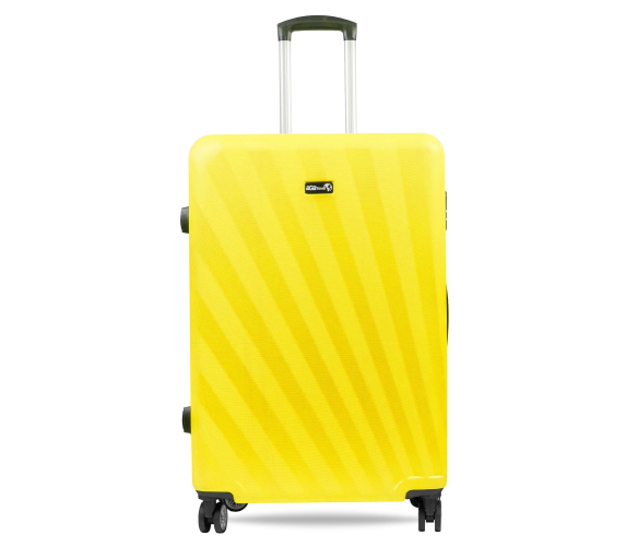 Aga Travel Cestovní kufr 77x48x30 cm CZ176 Žlutý