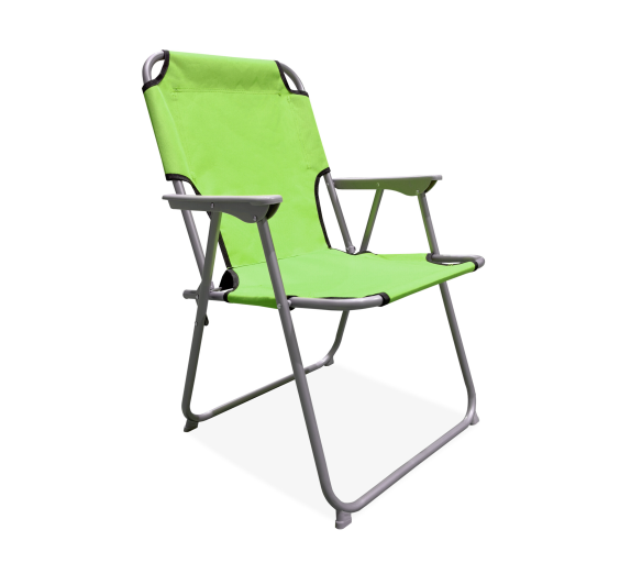 Aga Skládací křeslo OXFORD MR2124 Světle zelené
