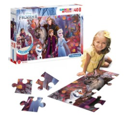Puzzle podlahové 40-dílků Ledové království 100x70 ZA5426 univerzální