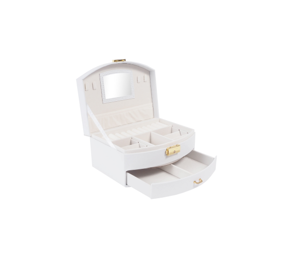 Aga Šperkovnice 20x16x10 cm Bílá DAZ886